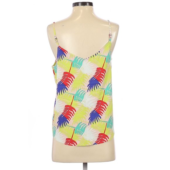 MARINE LAYER Palm Print Verdure Tank Top sz L NEW - Picture 5 of 9